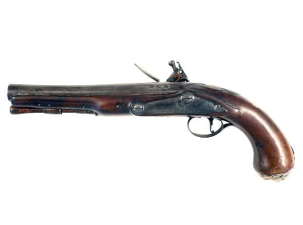 A 20-Bore Flintlock Pistol by I. Harman, Circa 1760. - Image 3