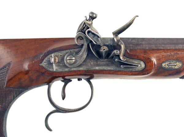 A Flintlock Duelling Pistol by Probin - Image 2