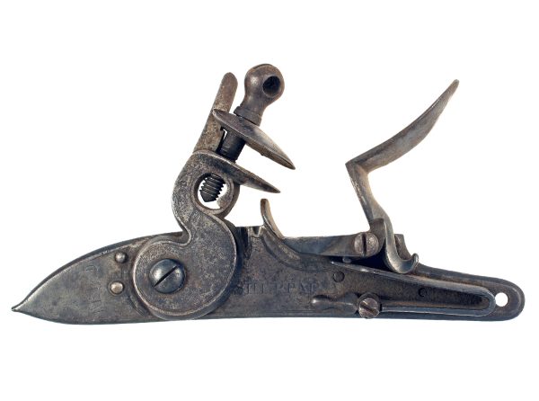 A Flintlock Mechanism for a Wall-Piece.