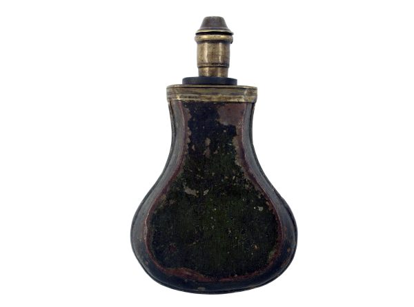 A Early English Powder Flask - Image 2