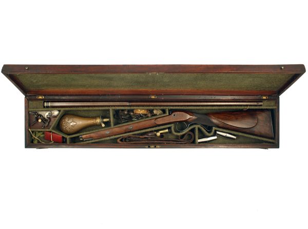 A Superb Cased Flintlock