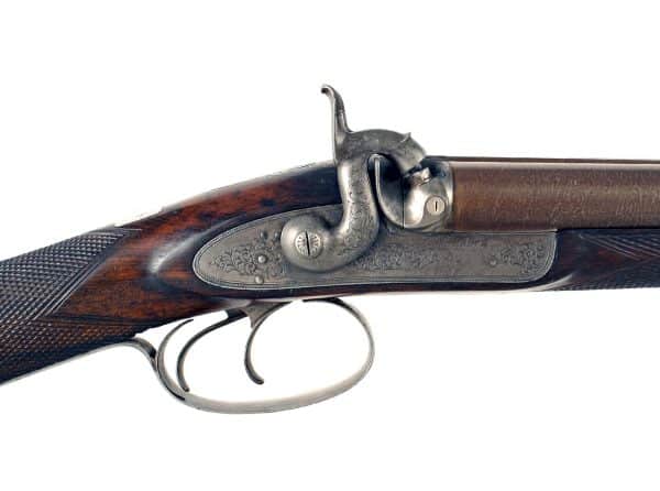 A Percussion Sporting Gun by Gooch