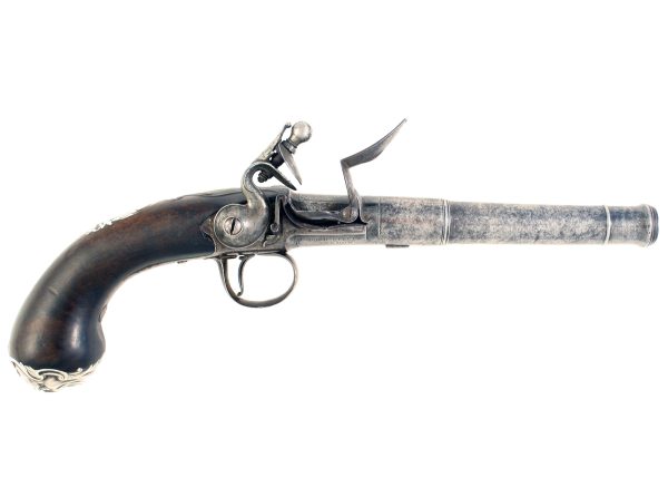 An Unusual Flintlock Queen Anne Pistol