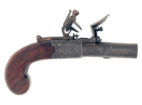 A Rifled Flintlock Pocket Pistol