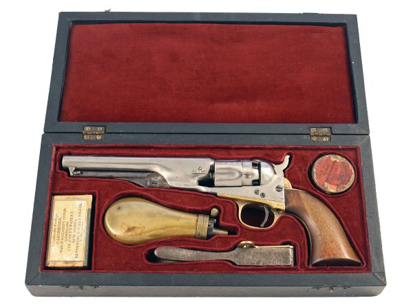 A Cased Colt Revolver