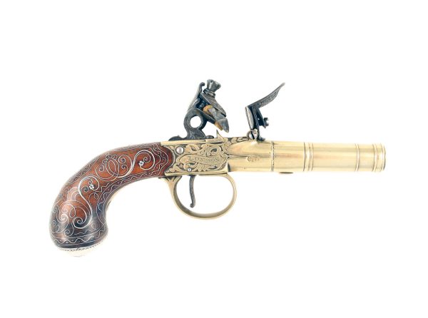 An Outstanding Flintlock Pocket Pistol