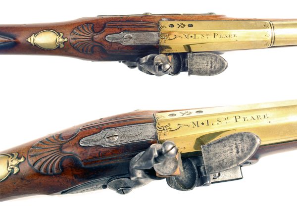 A Flintlock Blunderbuss Engraved with Name - Image 3