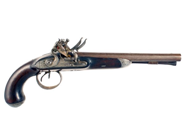 A Double Barrel Carriage Pistol by Probin