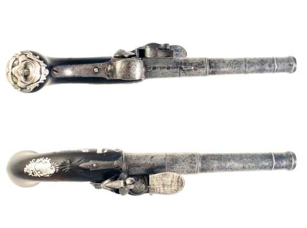 An Unusual Flintlock Queen Anne Pistol - Image 3