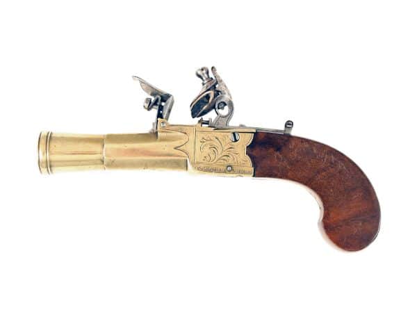 A Flintlock Blunderbuss Pistol. - Image 2