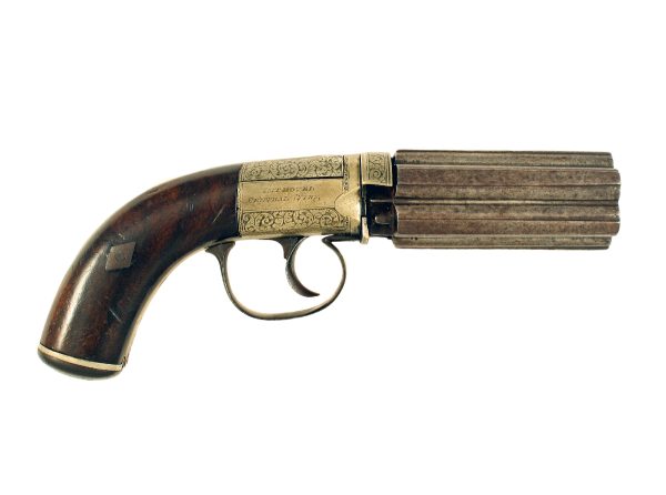 A Scarce In Line Pepperbox Revolver - Image 3