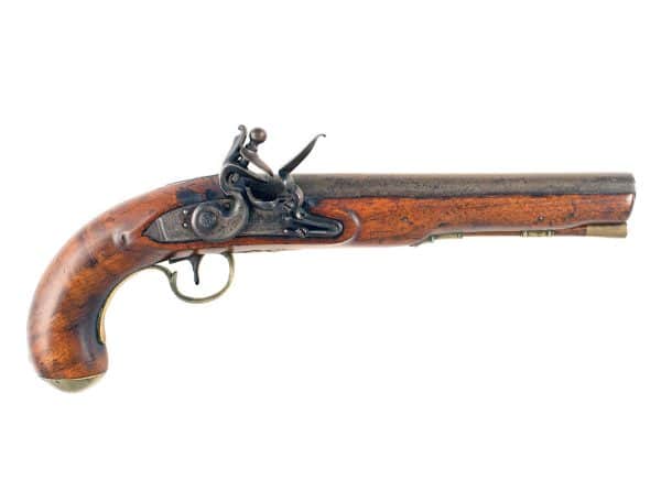 A Flintlock Officers Pistol