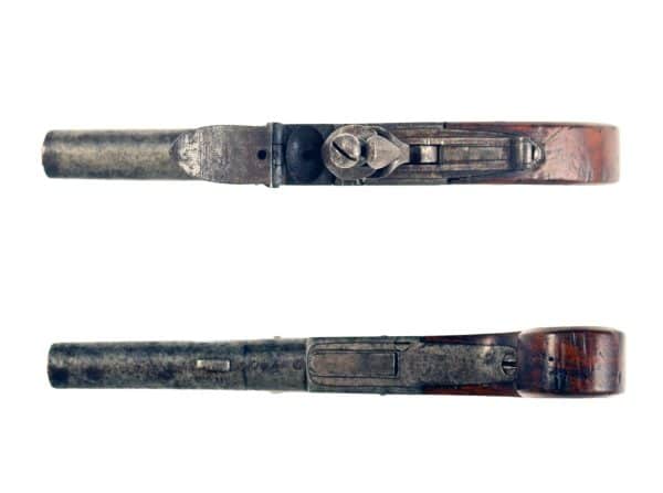 A Flintlock Pocket Pistol by Watkins - Image 2