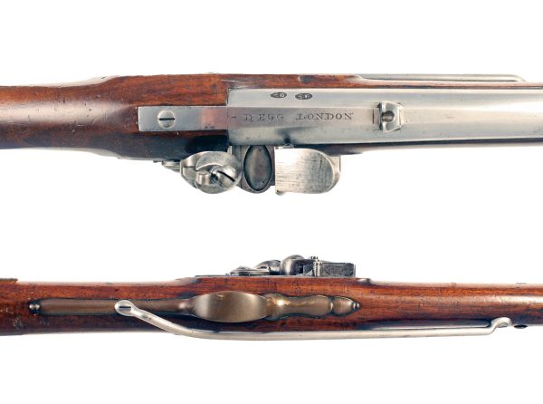 A Fine and Rare D.Egg Flintlock Carbine - Image 2