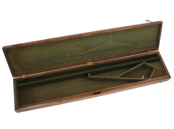 A Mahogany Gun Case for A Flintlock Fowler - Image 2