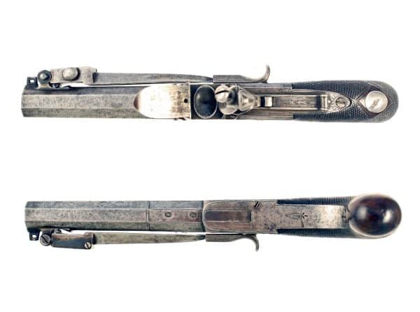 A Flintlock Bayonet Pocket Pistol - Image 2