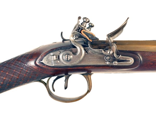 A Fine and Rare Double Barrelled Blunderbuss