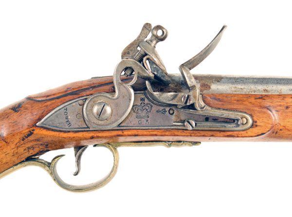 A Flintlock Long Sea Service Pistol. - Image 2