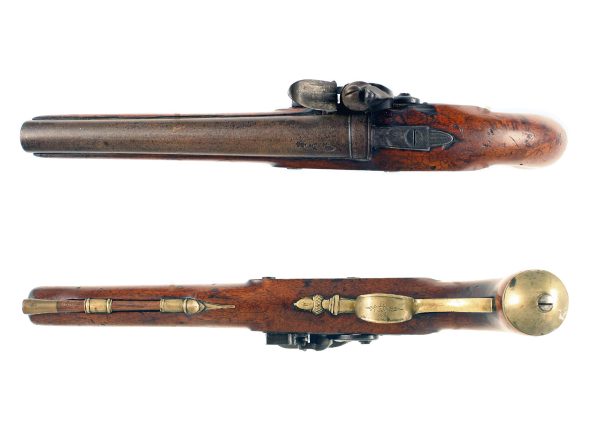 A Flintlock Officers Pistol - Image 2