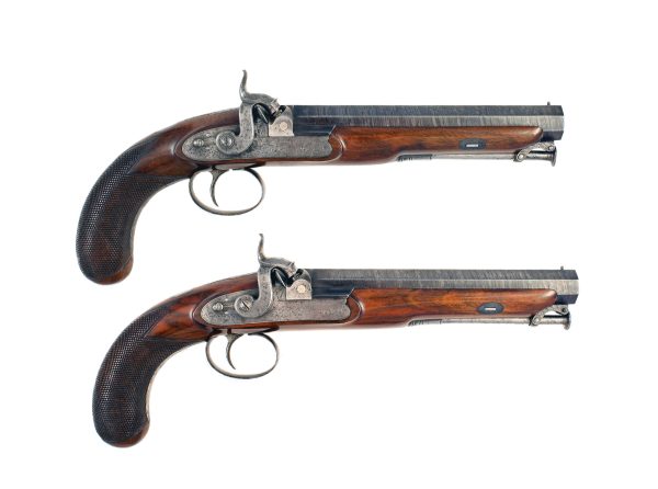 A Cased Pair of Westley Richards Officers Pistols - Image 2