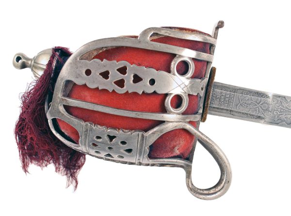 A Basket Hilted Sword.