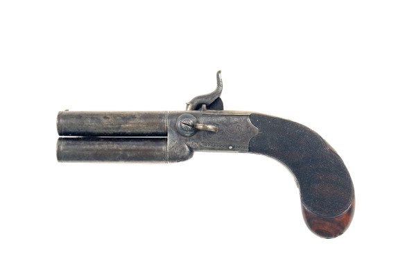 An Unusual Percussion Tap Action Pistol - Image 2