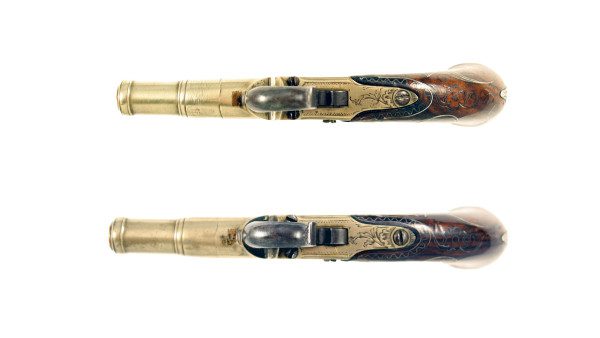 A Pretty Little Pair of Percussion Pistols - Image 3