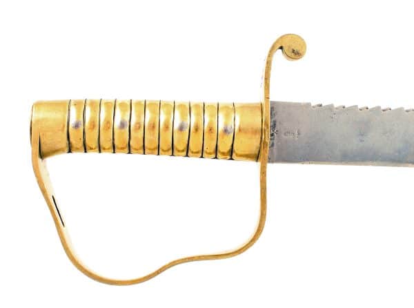 An 1856 Pattern Pioneer’s Saw Back Sword. - Image 2