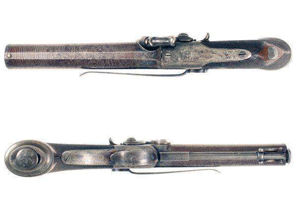 A Crisp PercussionBelt Pistol by Gibbs of Bristol - Image 3