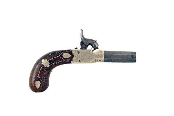 A Percussion Pocket Pistol by Green of London - Image 3