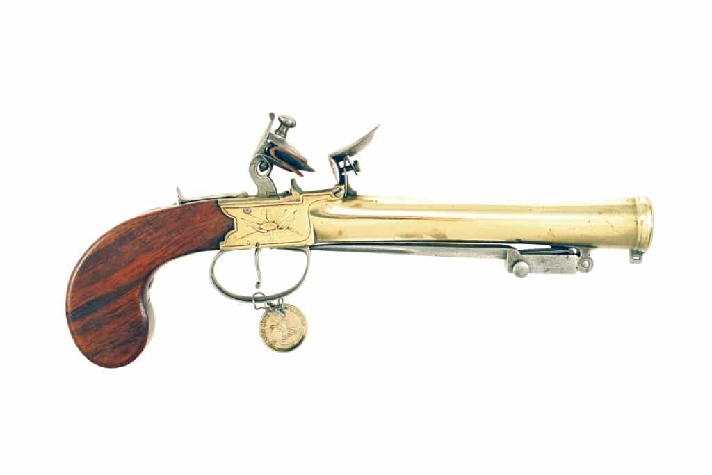 A Flintlock Blunderbuss Pistol by Williams, Circa 1790. - Image 3