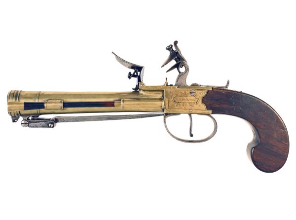 A Good Blunderbuss Pistol by Nicholson - Image 3