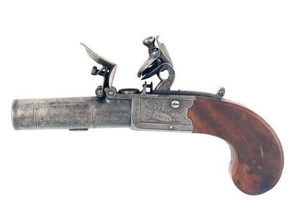 A Crisp Pair of Flintlock Pocket Pistols - Image 3