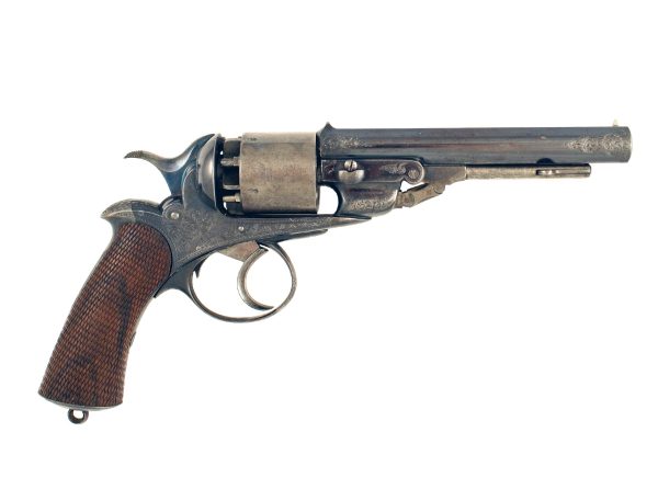 A Fine and Rare Cased 90 Bore Daw Revolver - Image 4