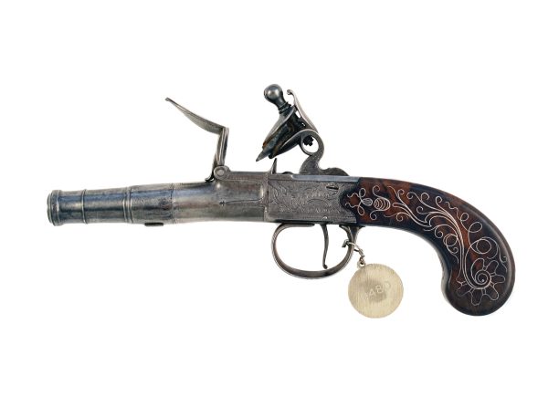 A Flintlock Cannon Barrel Pistol ex. Keith Neal - Image 3