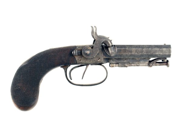 A Cased Pair of D.B. Pistols by Mortimer - Image 3