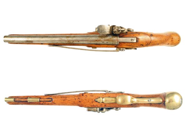 A Flintlock Long Sea Service Pistol. - Image 3