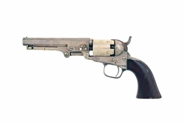 A Cased Nickel Plated Colt Pocket Percussion Revolver, No. 8998 - Image 2