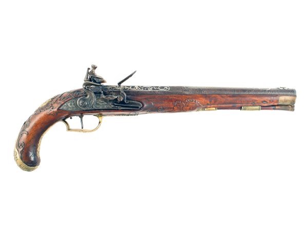 An Elaborate Pair of Austrian Flintlock Holster Pistols. - Image 2
