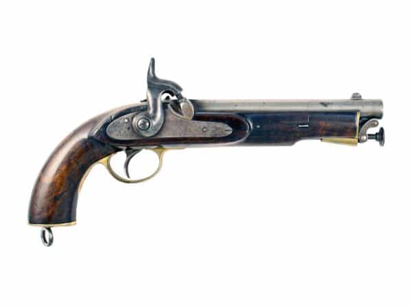 An EIG Percussion Pistol, date 1871.