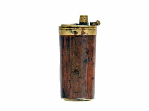 A Three Way Pistol Flask by Sykes - Image 2