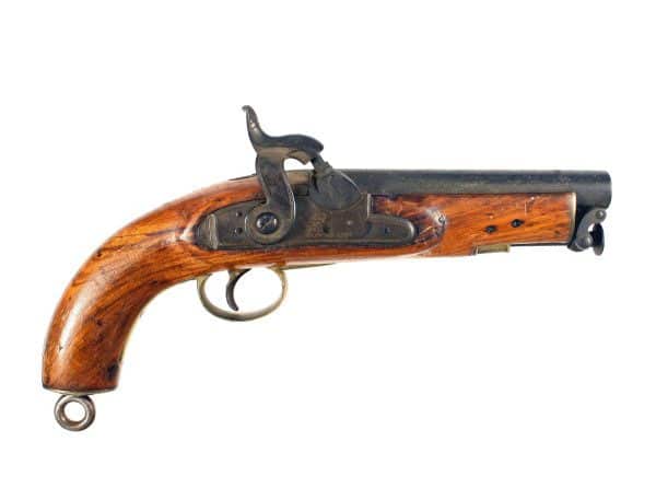 A Very Good Percussion Sea Service Pistol, Dated 1847.