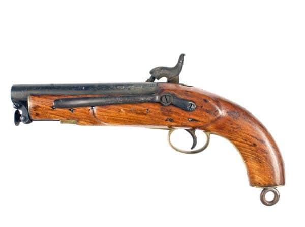 A Very Good Percussion Sea Service Pistol, Dated 1847. - Image 3