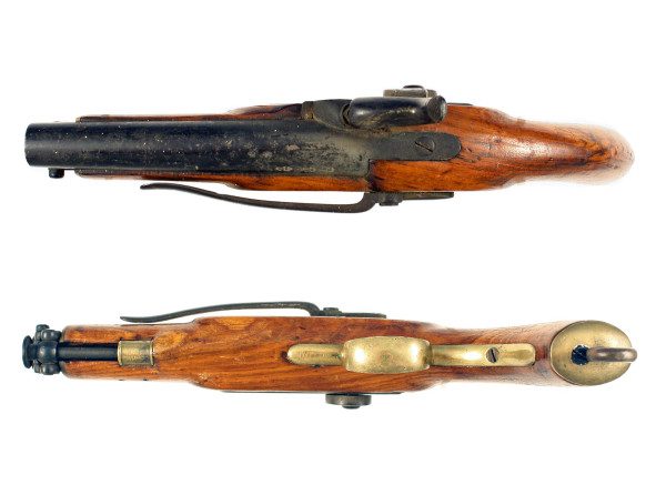 A Very Good Percussion Sea Service Pistol, Dated 1847. - Image 2