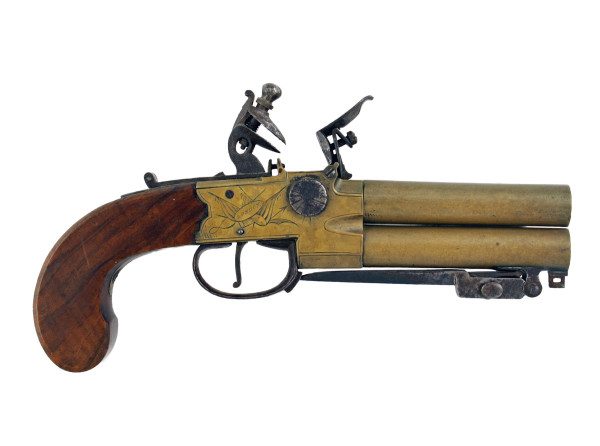 An Untouched Flintlock Tap Action Pistol by I. Whitehouse. - Image 3