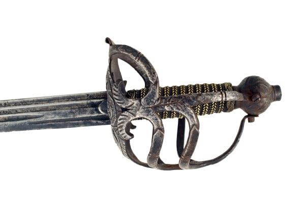 A Good English Civil War Mortuary Sword, Circa 1640. - Image 7