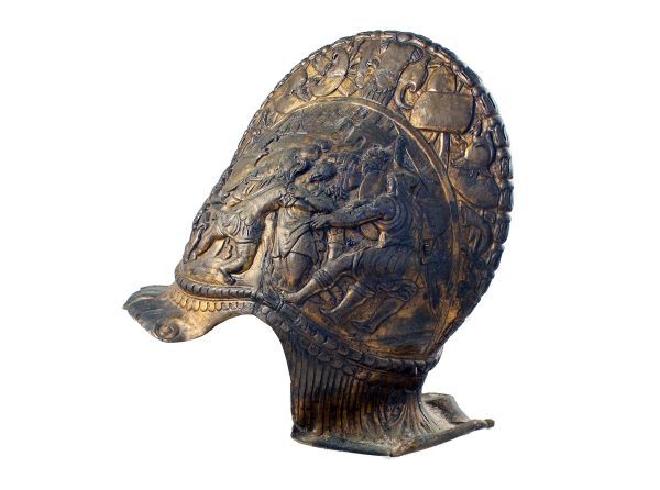 An Electrotype Reproduction of a 16th Century Helmet - Image 4