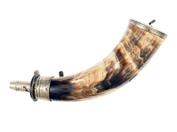 A Polished Horn Flask. - Image 2