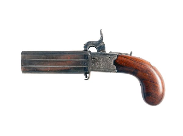 A Percussion Turn Over Pistol, Circa 1840. - Image 2