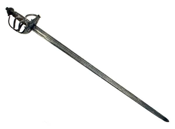 A Good English Civil War Mortuary Sword, Circa 1640. - Image 5